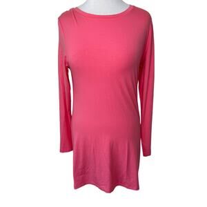 ZIMMERLI of SWITZERLAND 700 Pureness Style 2725 Longtop Shirt Size Medium Coral